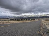 Utah Mountain Landscape Under a Grey Sky