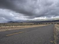 Utah Mountain Landscape Under a Grey Sky