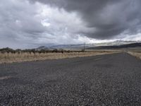 Utah Mountain Landscape Under a Grey Sky