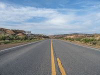 Utah Mountain Landscape: A Scenic Road View