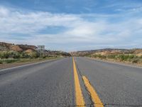 Utah Mountain Landscape: A Scenic Road View