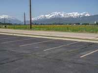 Utah Mountain Landscape: Snow Covered Road