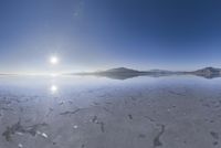 Utah Mountain Landscape under Clear Sky