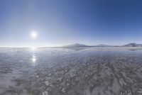 Utah Mountain Landscape under Clear Sky