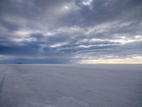 Utah Mountain Range: Winter Sky and Majestic Beauty