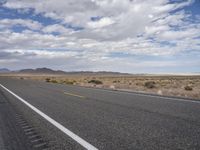 Utah Mountain Road: Asphalt and Clouds