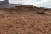 Utah Mountain Terrain: A Grassy Slope Amidst the Mountains