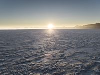 Utah Mountain Winter Landscape