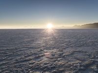 Utah Mountain Winter Landscape