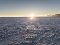 Utah Mountain Winter Landscape