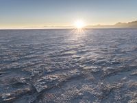Utah Mountain Winter Landscape
