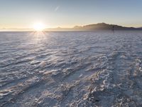 Utah Mountain Winter Landscape