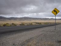 Utah Mountains Scenic Road with Clouds - 001