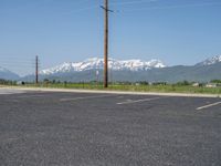 Utah Mountains: A Snow-Covered Road