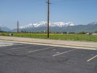 Utah Mountains: A Snow-Covered Road