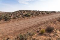 Utah Off-Road Track and Desert Landscape