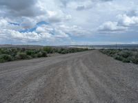 Off-Road Track Through Utah's Rural Landscape