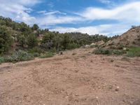 Utah's Open Space: Hillside Dirt and Gravel Track