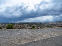 Utah Open Space Landscape: Asphalt Road and Natural Beauty