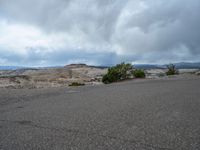 Utah Open Space Landscape with Clouds