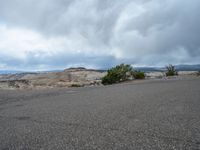 Utah Open Space Landscape with Clouds