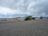 Utah Open Space Landscape with Clouds