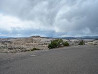 Utah Open Space Landscape with Clouds