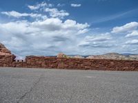 Utah Open Space Landscape: A Road Cutting Through