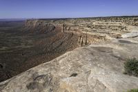 Utah Plains: A Natural Landscape with Grass Surface and Horizon