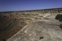 Utah Plains: A Natural Landscape with Grass Surface and Horizon