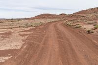 Utah's Red Rock Canyons: Winding Track Along the Road