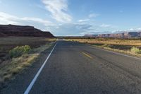 Utah Red Rock Desert: Majestic Mountain under Clear Sky