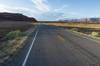 Utah Red Rock Desert: Majestic Mountain under Clear Sky