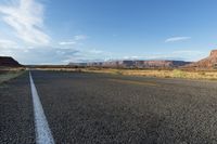 Utah Red Rock Desert: Majestic Mountain under Clear Sky