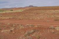 Utah Red Rock Landscape Grey Sky 001