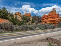 Utah's Red Rock Landscape and Mountains: Scenic Byway 12