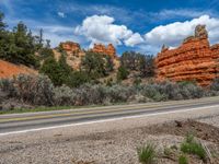 Utah's Red Rock Landscape and Mountains: Scenic Byway 12