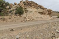 Utah Red Rock Landscape with Mountains 001