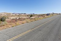 Utah Red Rock Landscape Road