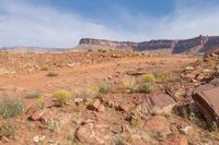 Utah's Red Rock Landscape: Rugged Terrain and Stunning Scenery