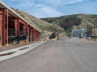 Utah Road: Asphalt and Mountains in the Landscape