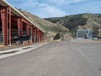 Utah Road: Asphalt and Mountains in the Landscape