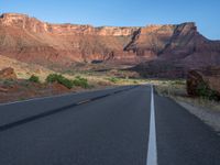 Utah Road: Exploring the Beautiful Canyon Landscape