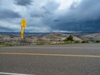 Utah Road: A Day of Clear Skies and Clouds