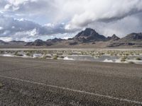 Utah Road: Through Desert and Mountain Landscape