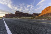 Utah Road Highland Dawn 001