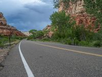 Utah Road Landscape: Clouds, Day, and Nature