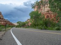 Utah Road Landscape: Clouds, Day, and Nature