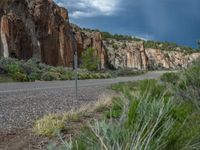 Utah Road: A Majestic Mountain Landscape