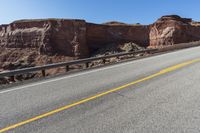 Utah Road: Red Rock Landscape